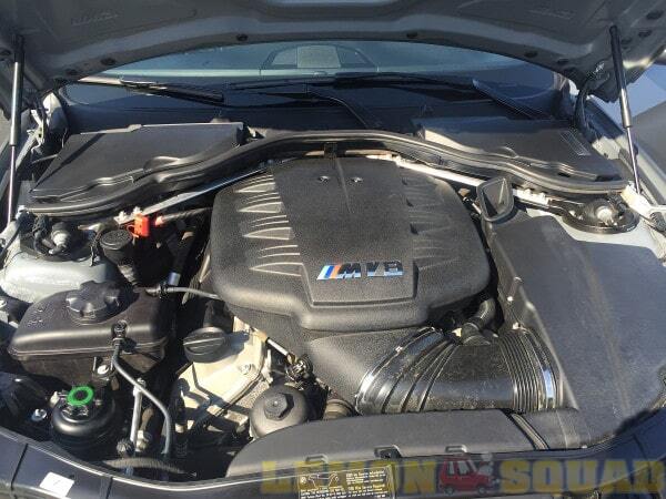 Sample Picture of the engine compartment of a 2011 BMW M3
